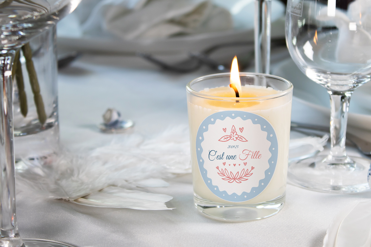 70g-ceremonie-18 Bougie personnalisée naissance